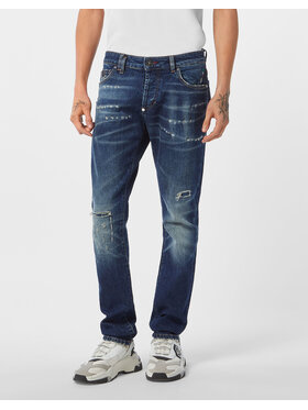 PHILIPP PLEIN PHILIPP PLEIN Jeansy 26867 Niebieski Straight Leg