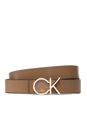 Calvin Klein Calvin Klein Dámský pásek Re-Lock Ck Rev Belt 30Mm K60K609564 Hnědá