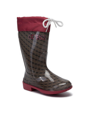 Guess Guess Kalosze Paola FI8PAA FAL11 Brązowy