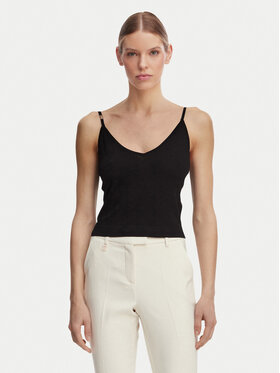 Guess Guess Τοπ O6GR01 Z5302 Μαύρο Regular Fit