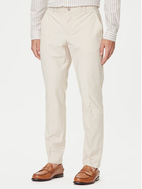 Guess Guess Pantaloni din material M4YB01 WG9Z2 Écru Regular Fit