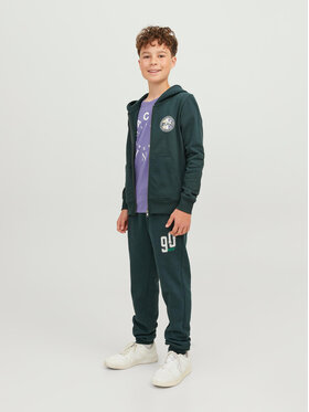 Jack&Jones Junior Donji Dio Trenerke 12243083 Zelena Relaxed Fit