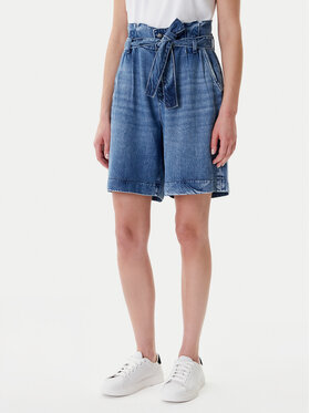 Mustang Mustang Jeansshorts Jericho 1016559 Blau Loose Fit