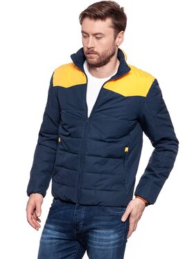 Wrangler Wrangler Kurtka zimowa B&Y RODEO JKT Żółty Regular Fit