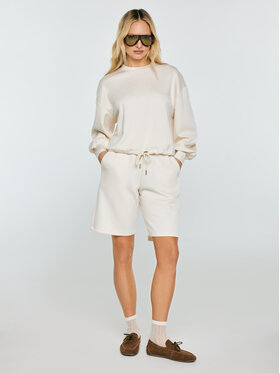 BIG STAR BIG STAR Bermudy LUNARAS Kremowy Basic Fit