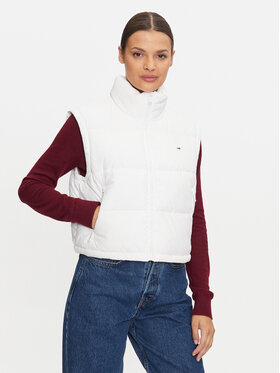 Tommy Jeans Tommy Jeans Bodywarmer Essential DW0DW19696 Weiß Regular Fit