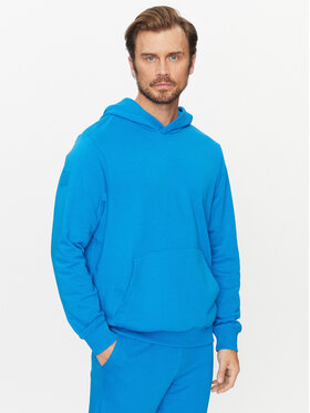 4F 4F Bluză 4FAW23TSWSM688 Albastru Regular Fit