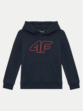 4F 4F Bluză 4FJWMM00TSWSM1292 Bleumarin Regular Fit