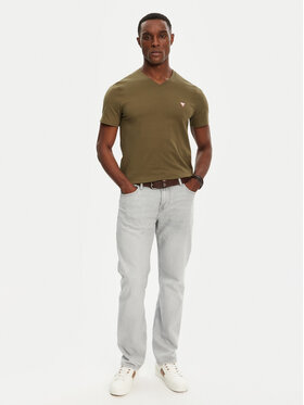 Guess Guess Тишърт M2YI37 I3Z14 Зелен Slim Fit