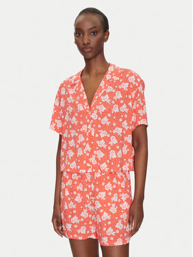 Tommy Jeans Tommy Jeans Hemd DW0DW20285 Orange Relaxed Fit