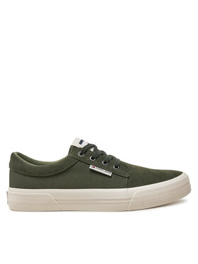 Tommy Jeans Tommy Jeans Tenisice Tjm Vulc. Skate Derby EM0EM01427 Zelena