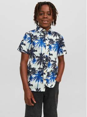 Jack&Jones Junior Jack&Jones Junior Košeľa 12234727 Modrá Regular Fit