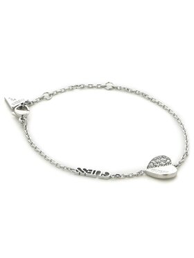 Guess Guess Náramek Lovely Guess JUBB03 036JW Stříbrné rhodiování
