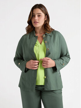 Fiorella Rubino Fiorella Rubino Camicia 5051T001278N035 Verde A-Line Fit