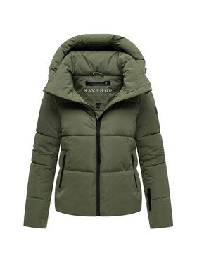 Navahoo Navahoo Kurtka zimowa Frostherz Zielony Regular Fit