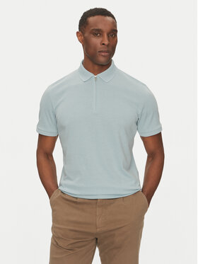 Selected Homme Selected Homme Tricou polo Fave 16079026 Albastru celest Regular Fit