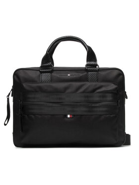 Tommy Hilfiger Tommy Hilfiger Τσάντα για laptop Elevated Nylon B Computer Bag AM0AM08101 Μαύρο