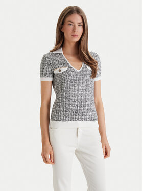 Guess Guess Пуловер W6RR27 Z0361 Сив Regular Fit