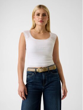 Guess Guess Top 182052 Biały Classic Fit