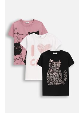 Coccodrillo Coccodrillo T-Shirt ZC5145502XXG-022 Kolorowy Regular Fit