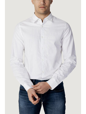 Armani Exchange Armani Exchange Koszula 8NZCGB Z8ANZ Biały Shirt Fit