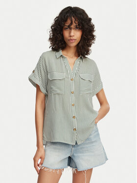 Vero Moda Vero Moda Košeľa Bumpy 10310139 Zelená Regular Fit