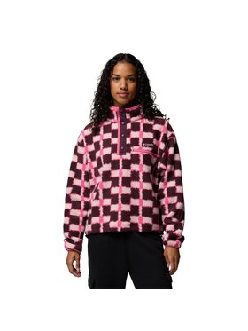 Columbia Columbia Polar Helvetia II Printed Cropped Half Snap Fleece 2098501611 Kolorowy Regular Fit