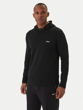 BOSS BOSS Pulóver Mix&Match 50515306 Fekete Regular Fit