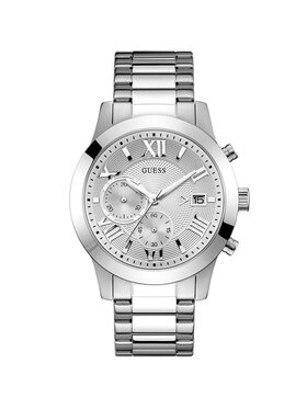 Guess Guess Zegarek W0668G7 Srebrny