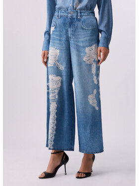 Liu Jo Liu Jo Pantaloni di tessuto UA6312T595879044 Celeste Regular Fit