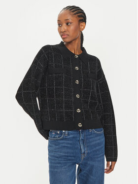 BOSS Boss Strickjacke Fironia 50523746 Schwarz Regular Fit