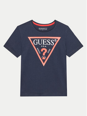 Guess Guess Тишърт L73I55 K8HM0 Син Regular Fit