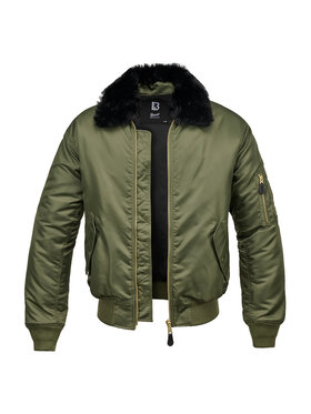 Brandit Brandit Kurtka bomber 3175.1.3XL Zielony Regular Fit