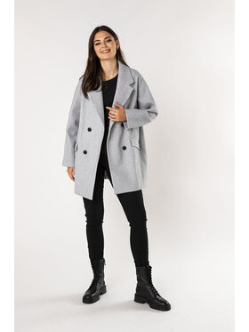 QUIOSQUE QUIOSQUE Płaszcz Quiosque 9RS006230 Szary Regular Fit