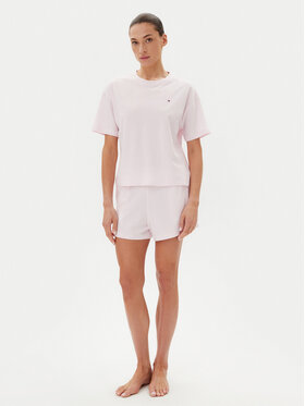 Tommy Hilfiger Tommy Hilfiger Pidžama UW0UW05912 Ružičasta Regular Fit