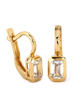 Lovrin Lovrin Kolczyki 53185130 Żółte złoto