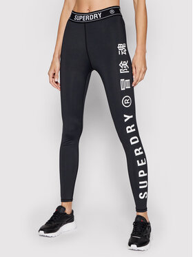 Superdry Superdry Клин Training WS310627A Черен Slim Fit