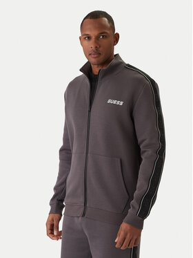 Guess Guess Mikina Z2YQ10 KB3P2 Šedá Regular Fit