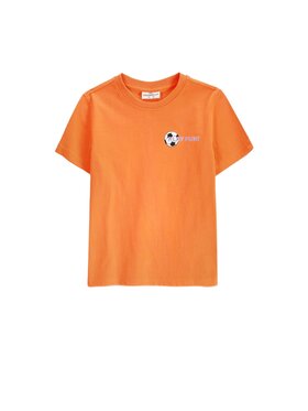 Coccodrillo Coccodrillo T-Shirt ZC6143203SBK-006 Pomarańczowy Regular Fit