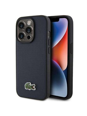 Lacoste Lacoste Etui na telefon Apple iPhone 15 Pro Max Granatowy