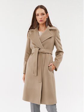 Marella Marella Wollmantel Marna 2330161838200 Braun Regular Fit
