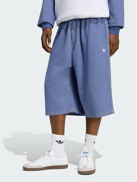 adidas adidas Szorty sportowe 168877 Niebieski jasny Loose Fit