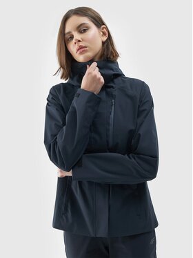 4F 4F Kurtka outdoor 4FRSS24TTJAF551-21S Czarny Regular Fit