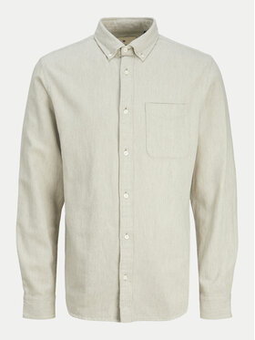 Jack&Jones Junior Jack&Jones Junior Camicia Blubrook 12263274 Écru Comfort Fit
