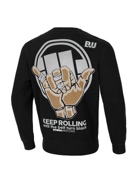 PITBULL PITBULL Bluza Keep Rolling Czarny Regular Fit