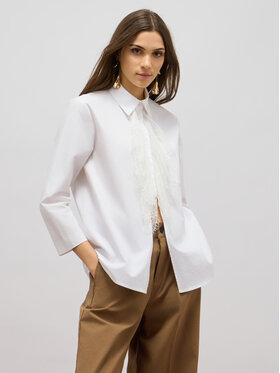 Oltre Oltre Camicia 5123R003031N011 Bianco Over Fit