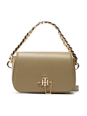 Tommy Hilfiger Tommy Hilfiger Borsetta Th Cain Mini Crossover AW0AW11342 Verde