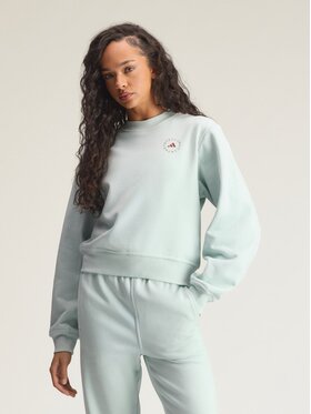 adidas by Stella McCartney adidas by Stella McCartney Bluza by Stella McCartney Regular Zielony Regular Fit