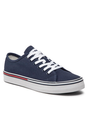 Tommy Jeans Tenis Superge Essential Low EN0EN01796 Mornarsko Modra