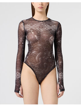 PHILIPP PLEIN PHILIPP PLEIN Body 31067 Nero Skin Tight Fit